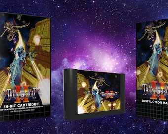 Thunderbolt II - Sega Genesis/Megadrive - ¡NES oficial! Stock limitado disponible