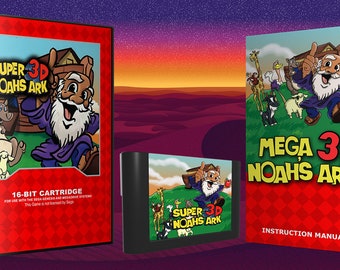 Mega Noah's Ark 3D - Sega Genesis/Megadrive - Oficial ¡NUEVO! Disponible