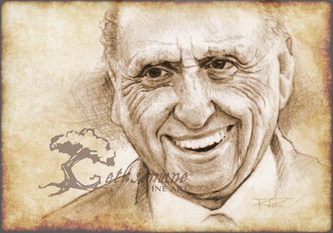 President Thomas S. Monson "teller of Stories" 8x11 Paper Print LDS Art ...