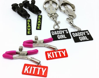 Personalized Nipple Clamps