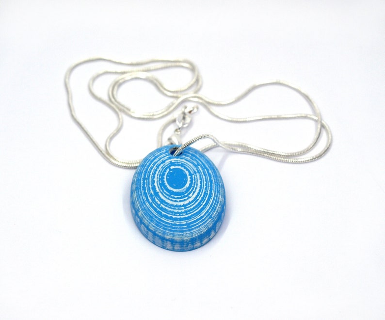 Oval Pendant with Secret Key Storage image 4