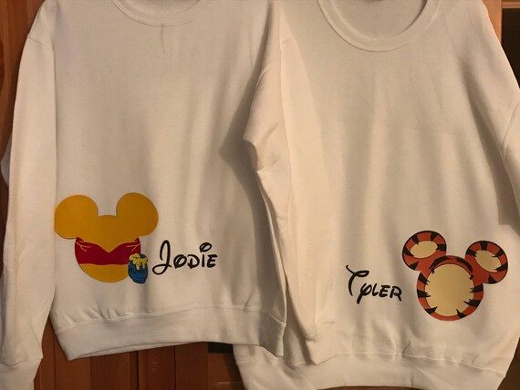 mickey mouse winnie the pooh shirt