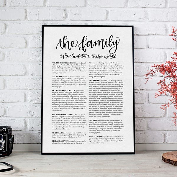 The Family - A Proclamation to the World