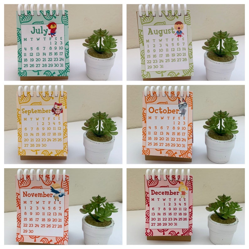 Animal Crossing 2021 Mini Calendrier | Etsy Animal Crossing 2021 Mini Calendrier | Etsy