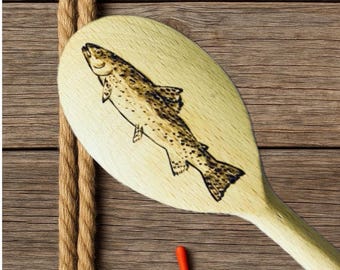 Trout Wood Spoon