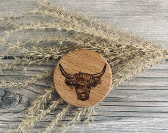 Highland Cow Magnet