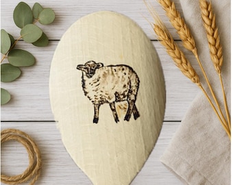 Sheep Wood Spoon