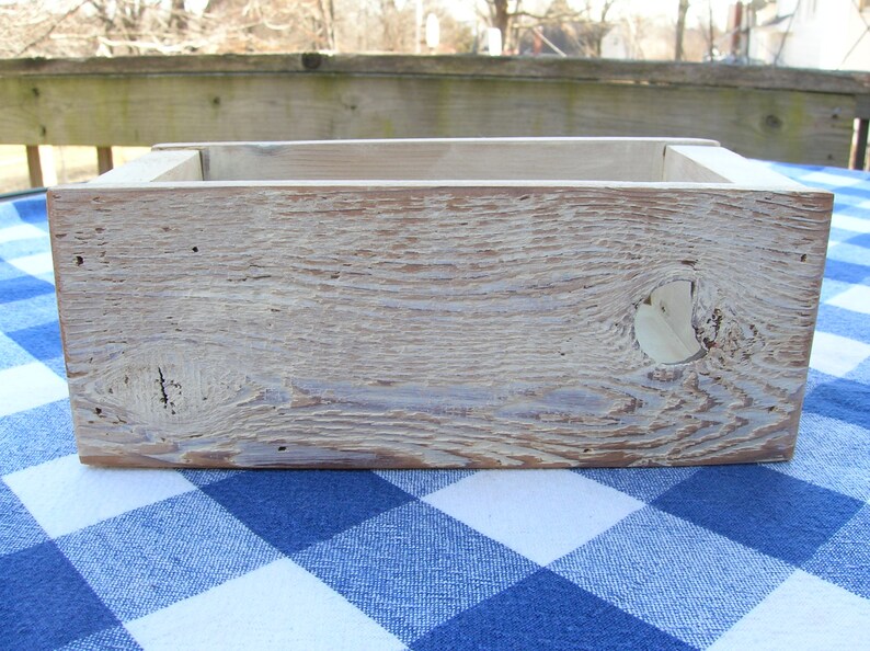 Cream Centerpiece Box Rustic Cedar Mason Jar Holder Table Etsy