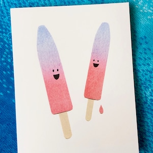Rocket Pops Friendship Card