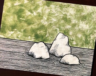 Zen Garden Card