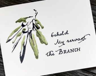 Easter Olive Branch Card