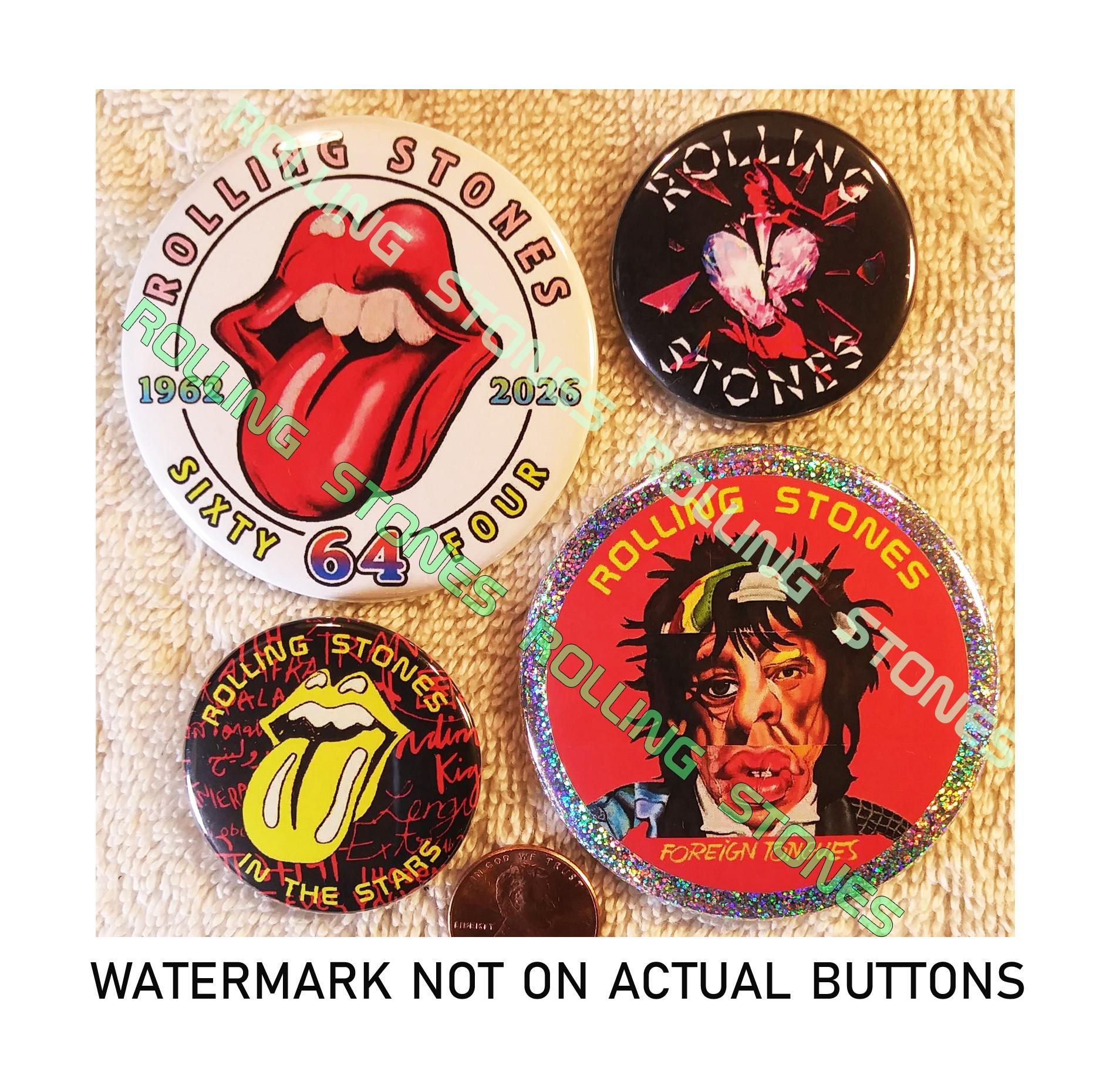 Rolling Stones Badge - Etsy