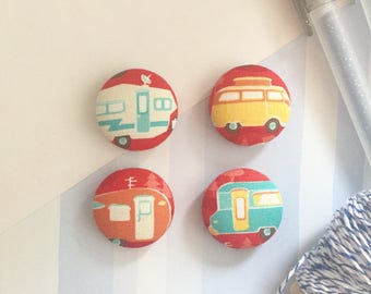 Travel Trailer Magnets, Refrigerator Magnets, Cubicle Decor, Kitchen Decor, Teacher Gifts, Gifts For Teachers, RV, White Board Magnet