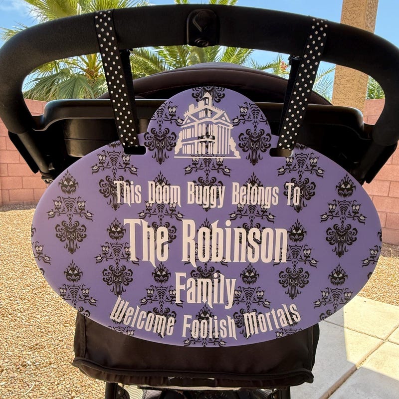 Beggy Sign Personalised Buggy Sign - Etsy
