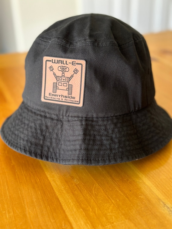 帽子 WDW Cap Black for WAKE Adult Disney Wall-e Earthside Artifacts Bucket Hat, Wall E