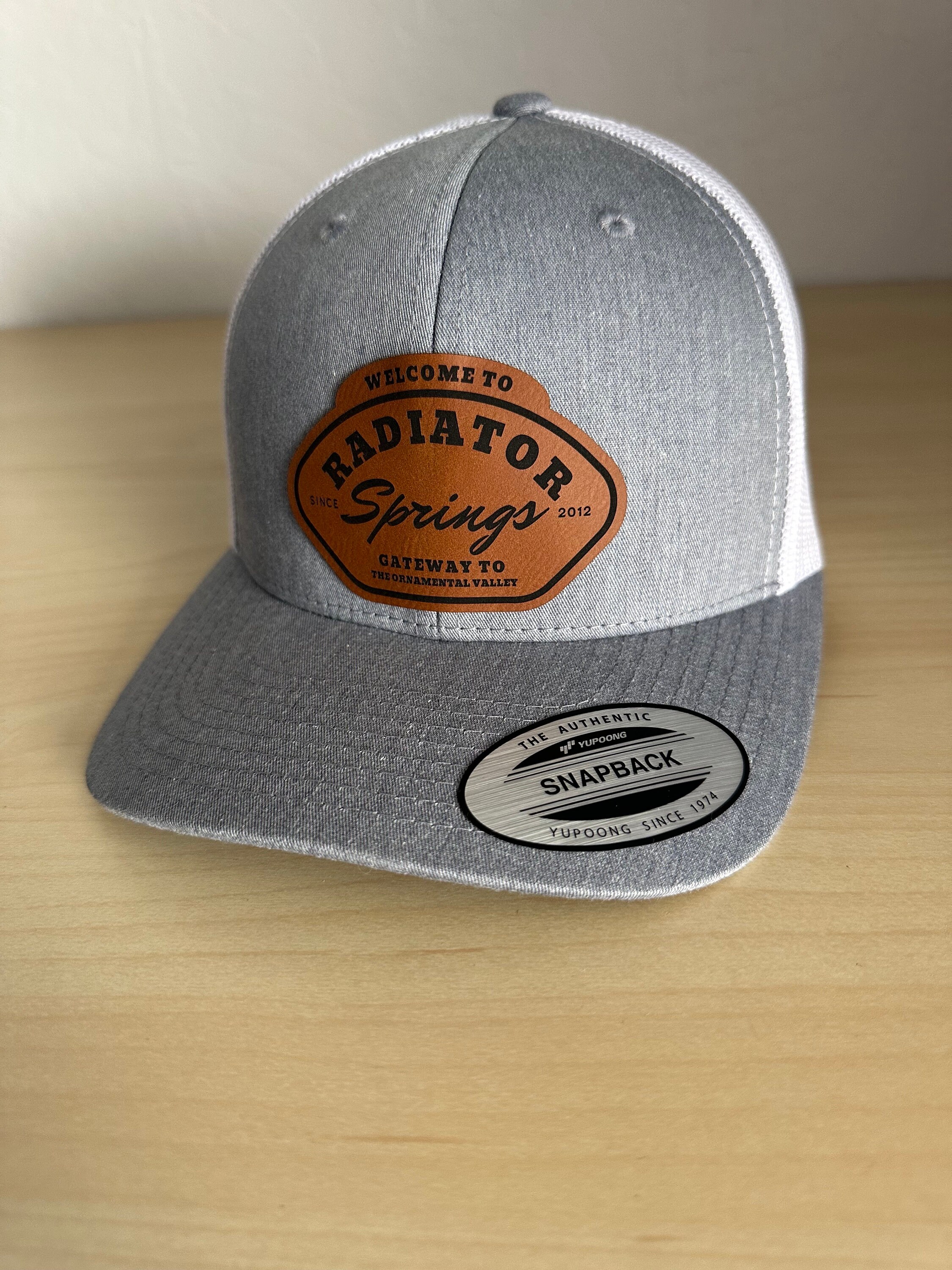 Pf Radiator Ranch Hat Adult Disney Welcome to Radiator Springs Trucker Hat, Men Carsland Cap ...