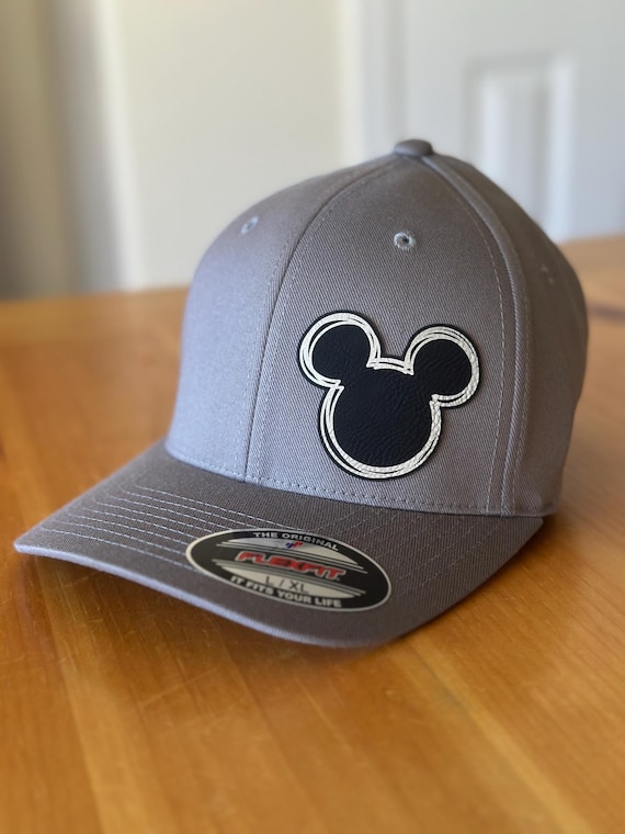 Adult Disney Flexfit Hat, Mens Disneyland Fitted Hat, 6277 Leatherette patch hat, Disneyworld Mickey Hat, Pizza Planet hat, Cars hat, 2X hat
