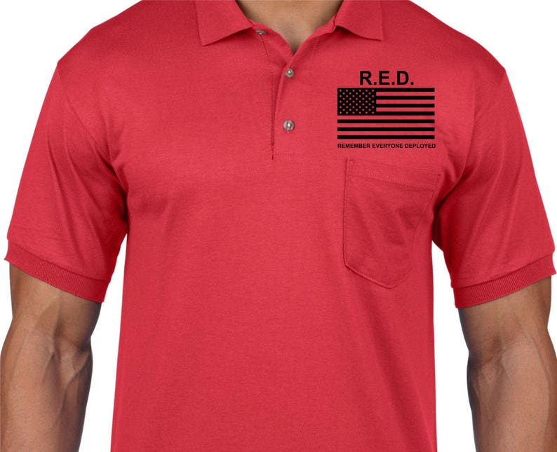 red remember everyone deployed