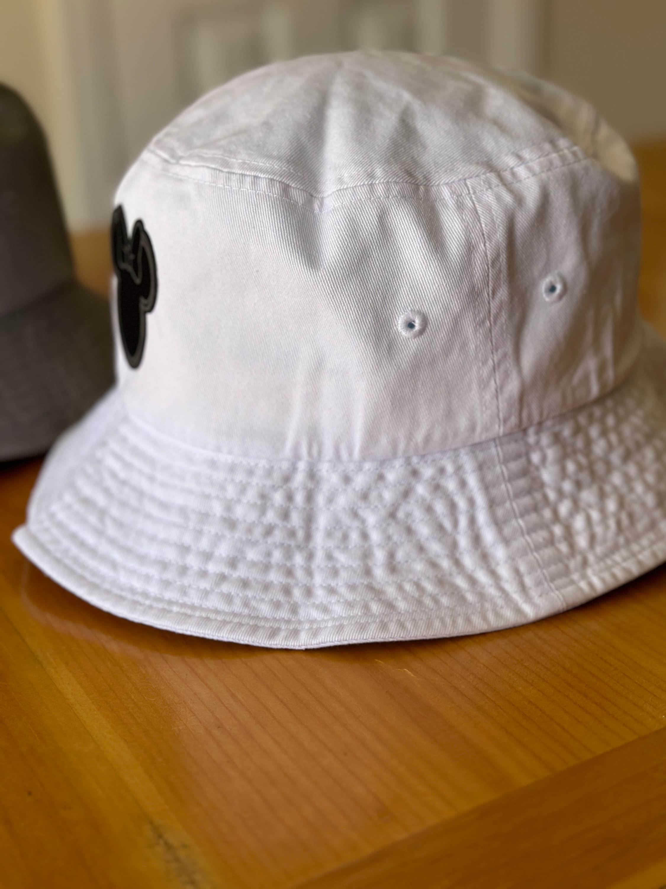 Disney Holiday Character Bucket Hat - White Disney Mickey & Friends Naughty or Nice | Fabric by the Yard main image 2
