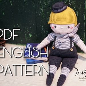 Cloud boy [Amigurumi pattern]
