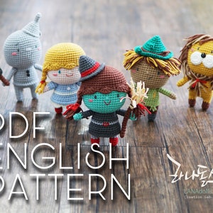 The wizard of Oz [Amigurumi pattern]