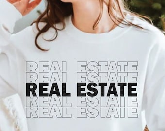 Real Estate Shirt SVG instant download, Real estate stacked graphic, Realtor SVG cut file, Realtor life, Realtor png sublimation, Home girl