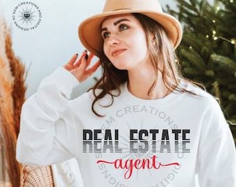 Real Estate Agent SVG cut file, Real Estate Agent png instant download, Realtor SVG, Real Estate shirt svg, Realtor shirt svg tee design