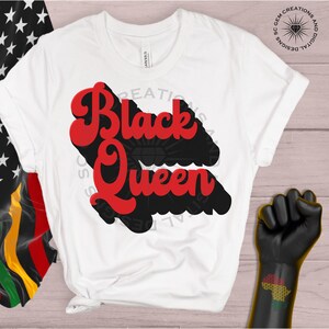 Black Queen svg, Black woman shirt design, Strong Black Woman, Melanin, Black Girl Magic, svg cut file, cricut, silhouette, cameo, dxf, png