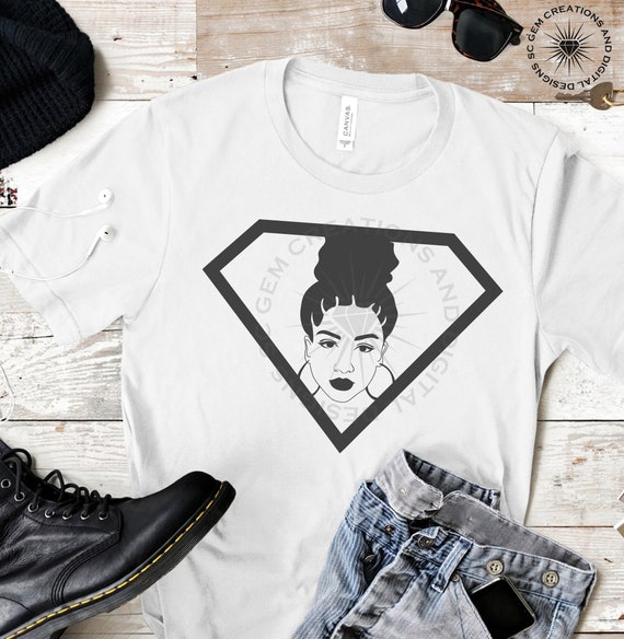 black superwoman shirt