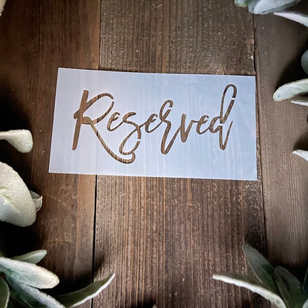 Reusable Stencil Etsy