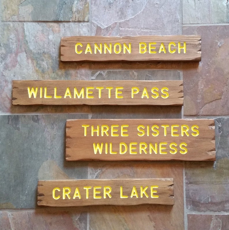 Campground Signs Customizable Carved Routed Cedar Hand - Etsy