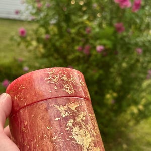 Large Resin Jar | Decorative Storage | Custom Stash Jar