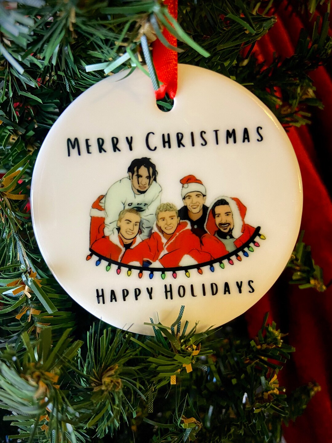 Nsync Christmas Ornament 