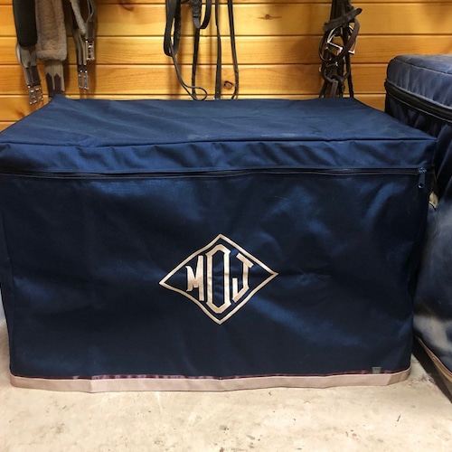 Customized Tack Trunk Cover With Zipper and Handle Flaps Etsy