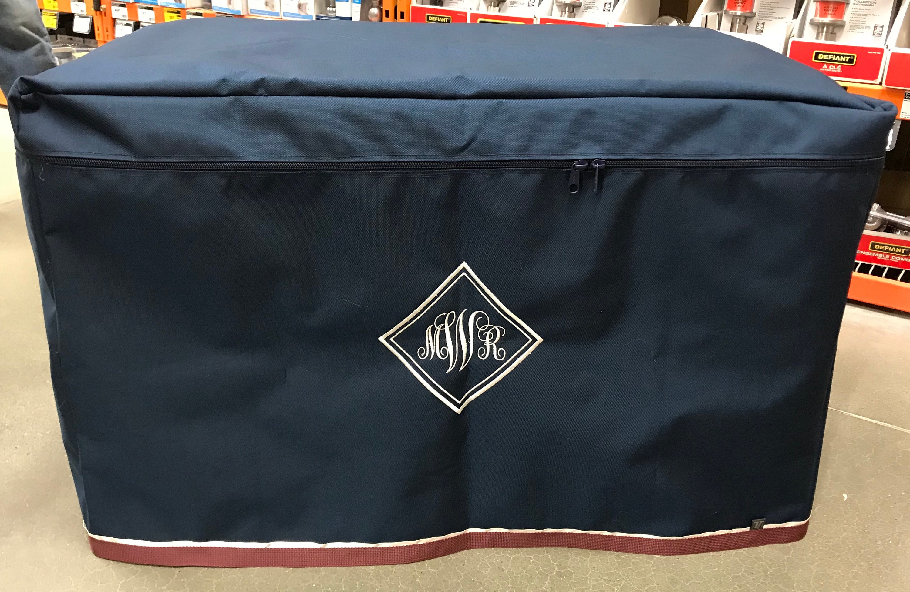 Customized Tack Trunk Cover with Zipper Etsy