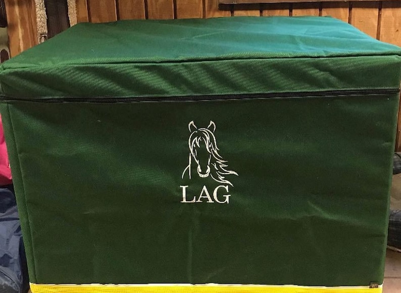 Customized Tack Trunk Cover With Zipper Etsy