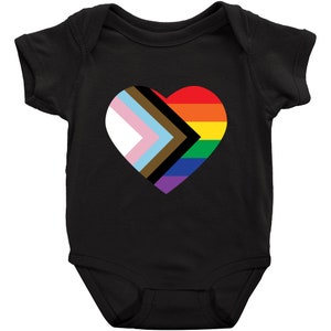Progress Pride Lgbtqia Baby Infant Clothing One Piece