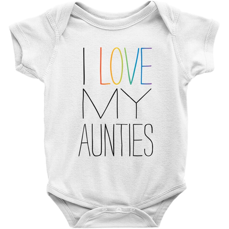 i love my auntie baby girl clothes