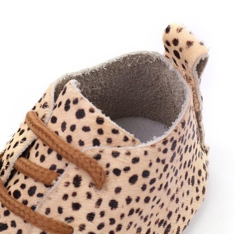 Animal Print Baby Toddler Moccasins