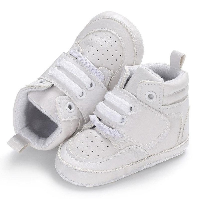 Crib Shoes White