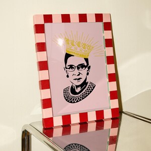 Ruth Bader Ginsburg Wall Art | Notorious RBG Portrait Print image 2