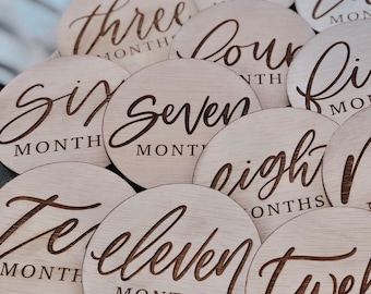 Monthly Milestones Baby Discs