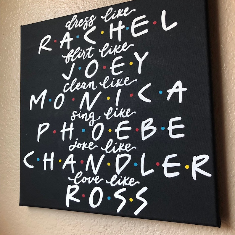 76+ Friends Tv Show Embroidery Designs for You