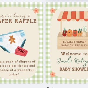 Farmers Market Baby Shower Bundle