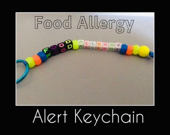 Food Allergy Keychain