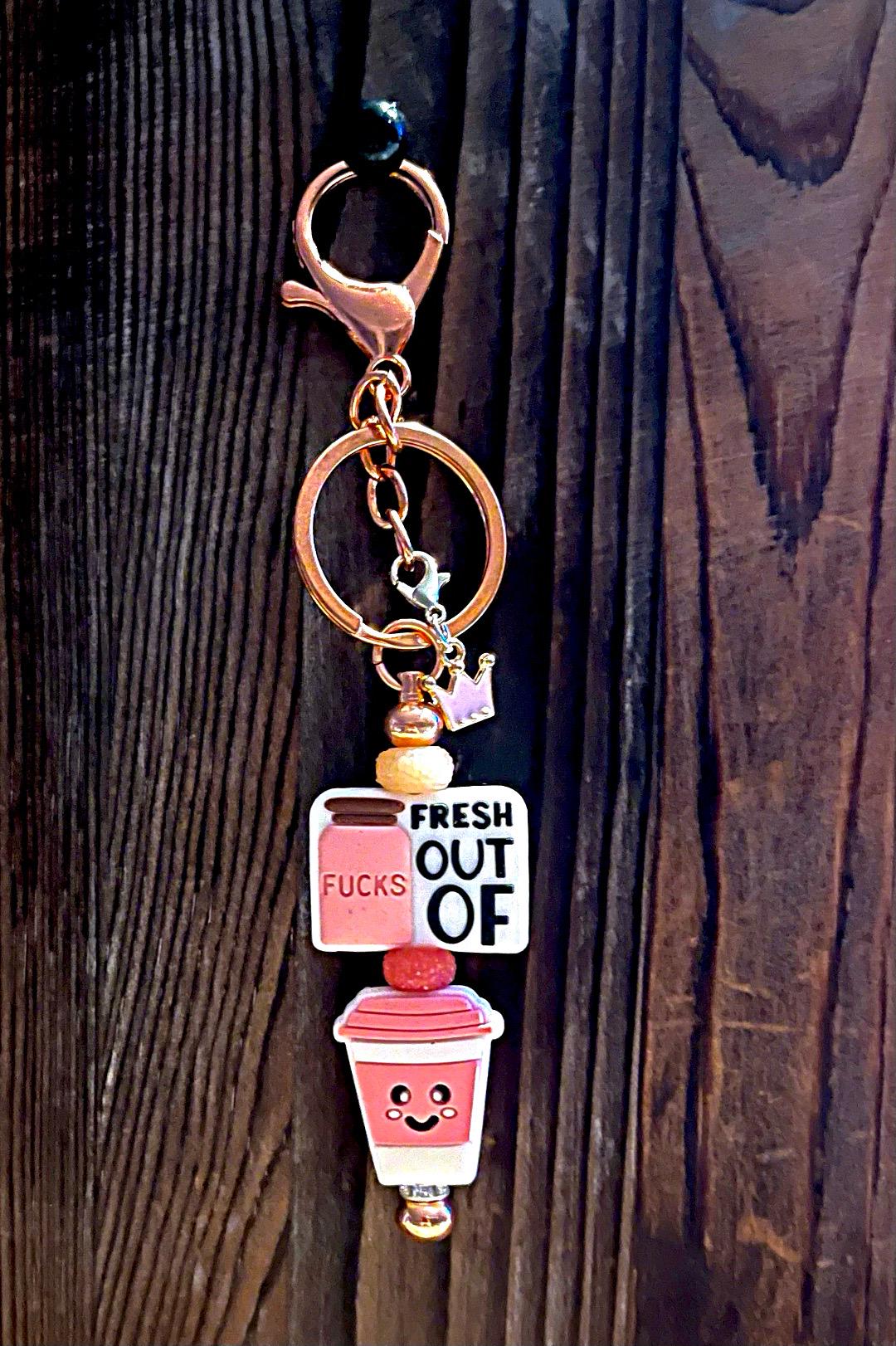 Fresh Pro Keychains Fresh Out of F’s: Metal Keychain With Clip, Attach to Bag or Purse - Etsy