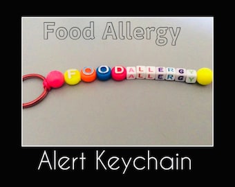 Food Allergy Keychain