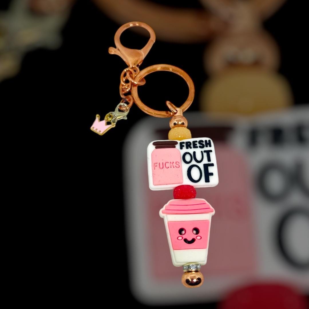 Fresh Pro Keychains Fresh Out of F’s: Metal Keychain With Clip, Attach to Bag or Purse - Etsy