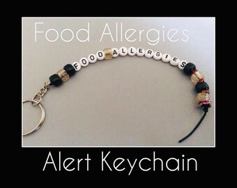 Food Allergy Keychain