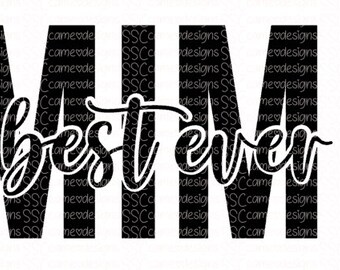Best Ever MIMI PNG SVG